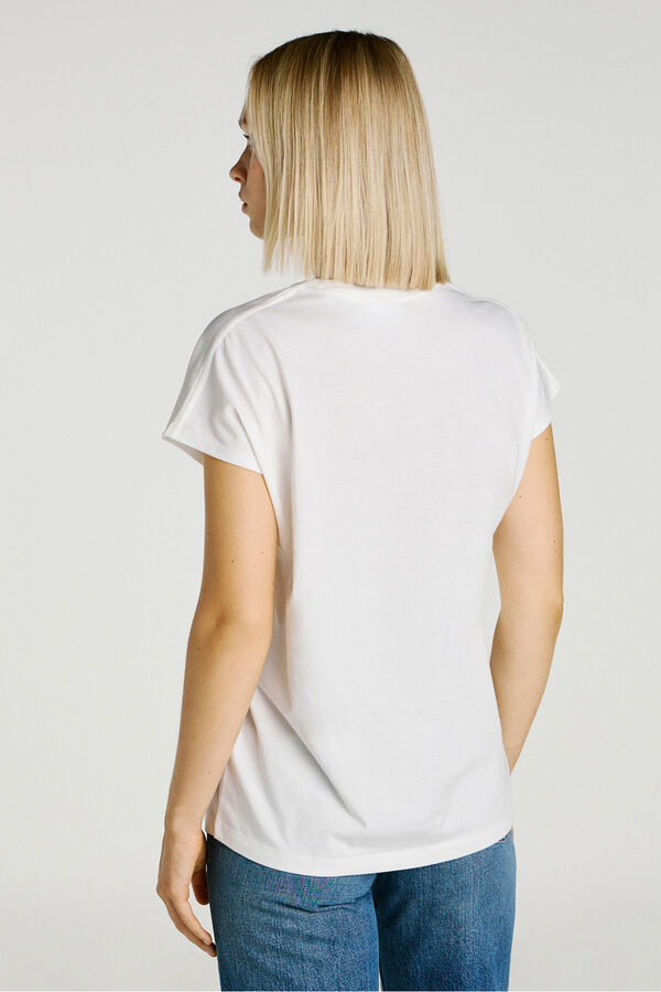 Jack & Jones Camiseta regular fit blanco