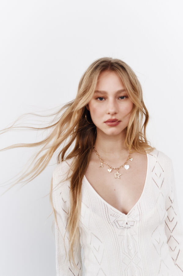 High Spirits Vestido "infinito" bege