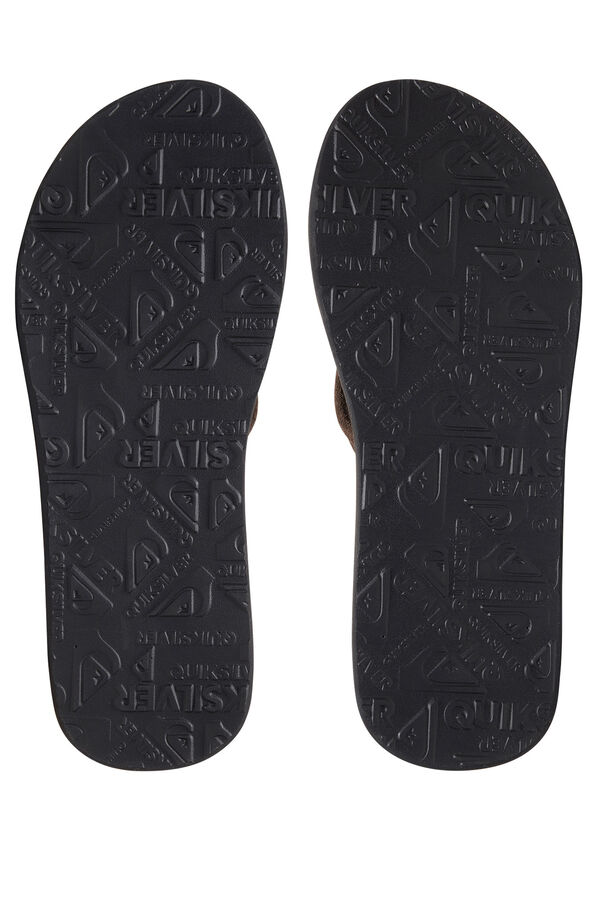 Quiksilver Carver Suede Core - Sandalias para Hombre negro