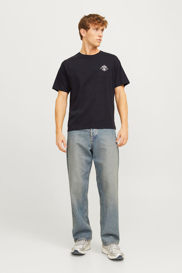Jack & Jones Camiseta relaxed fit negro