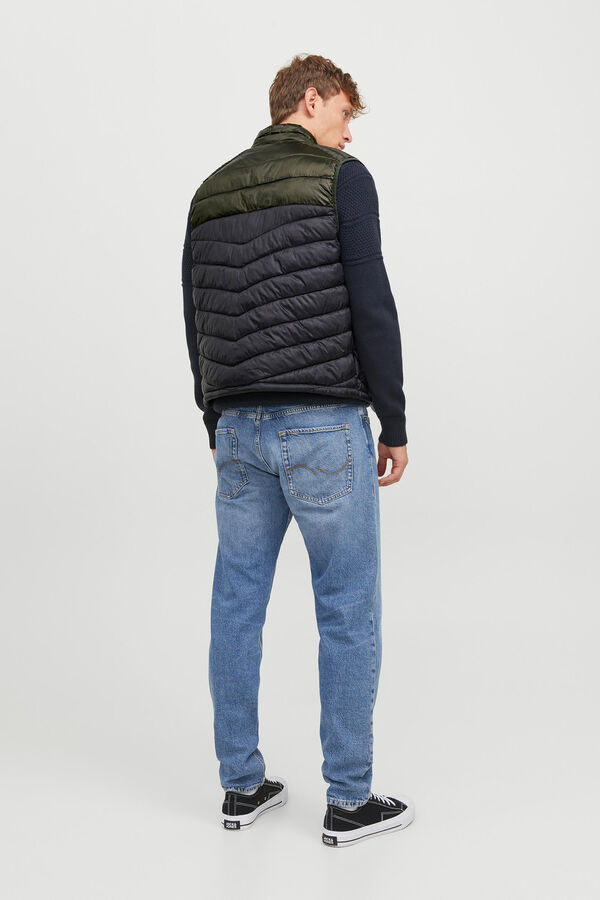 Jack & Jones Colete acolchoado verde