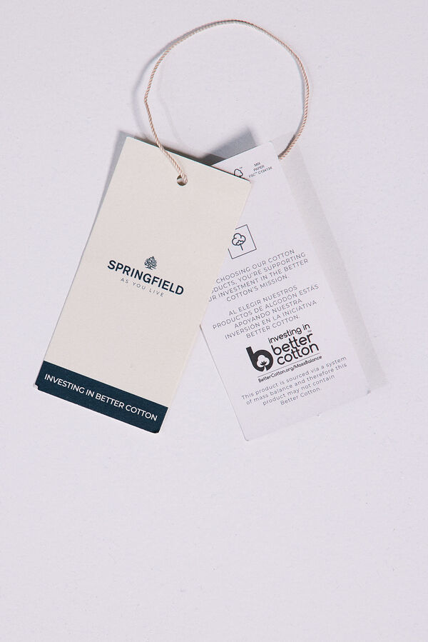 Springfield Jersey estructura bicolor marrón