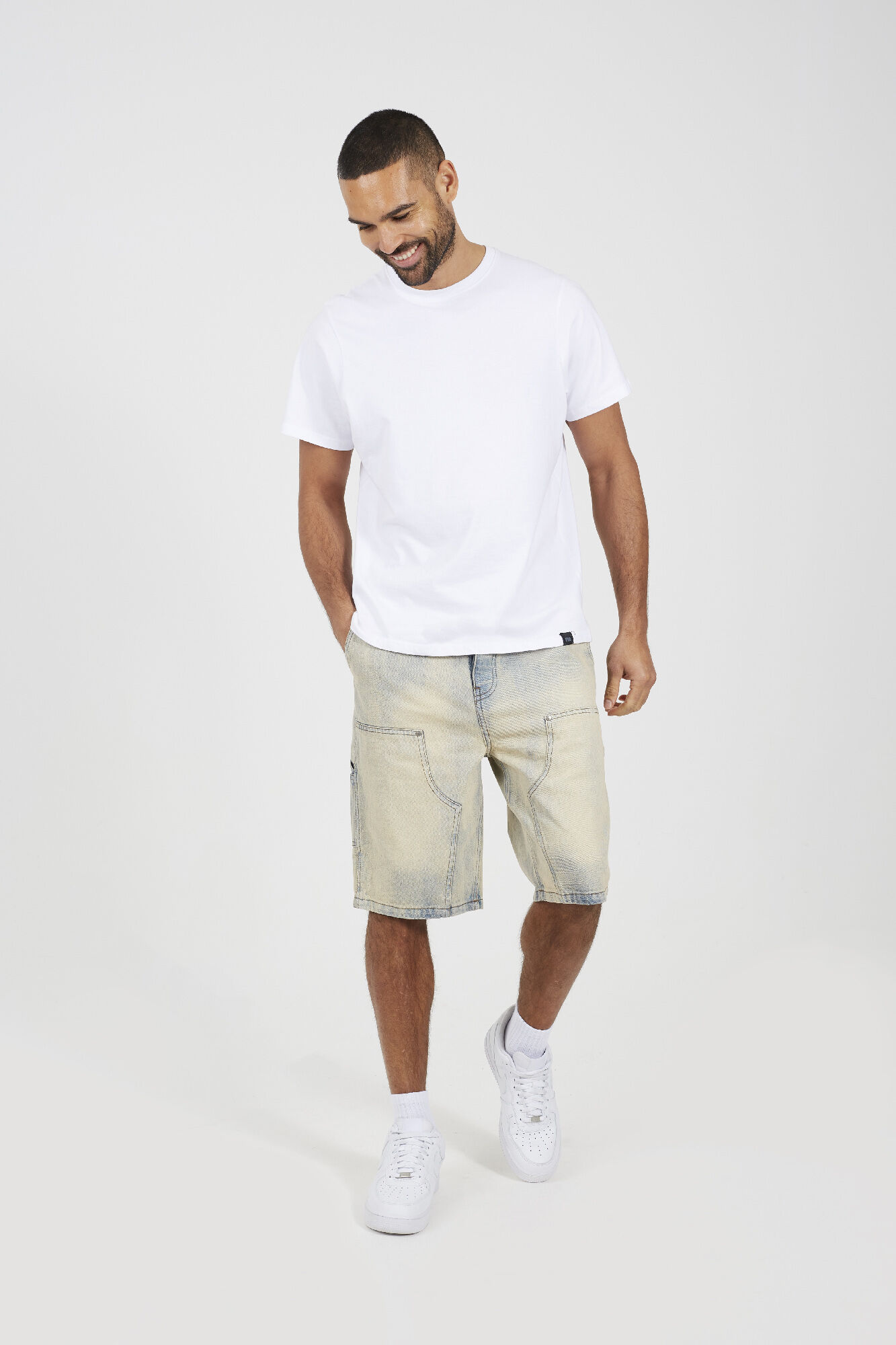 Brave Soul Shorts denim soltos