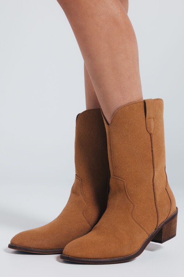 Springfield Botas cowboy tostado