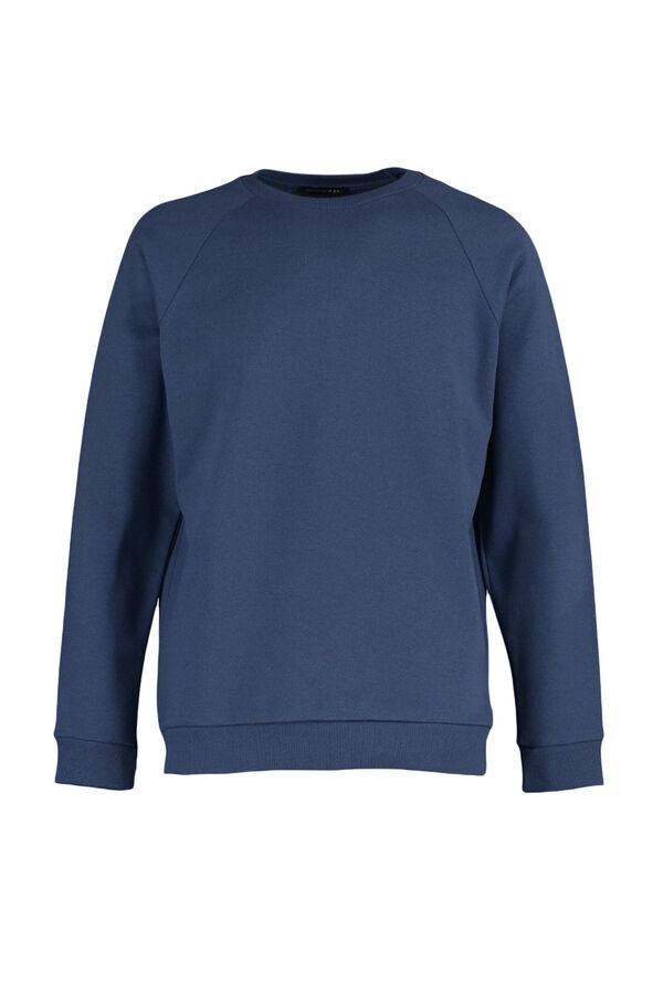 Trendyol Sweatshirt normal sem capuz  azul