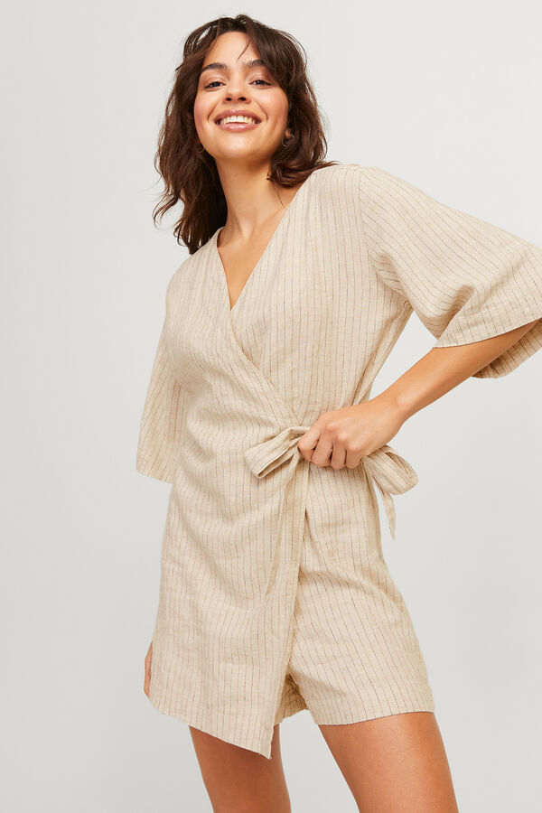 Jack & Jones Calças largas cinzento