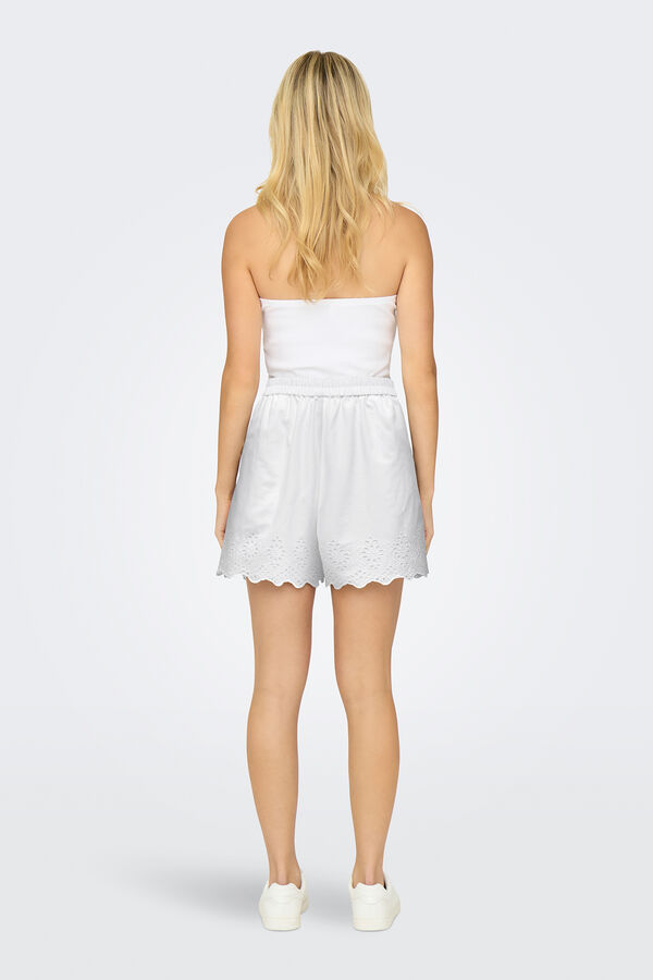 Only Shorts soltos branco