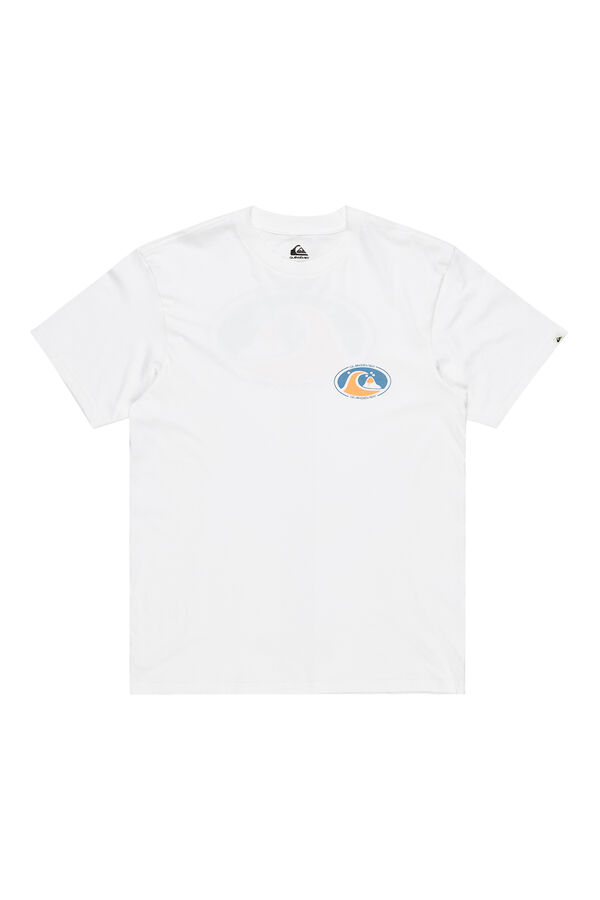 Quiksilver  Camiseta masculina de manga curta branco