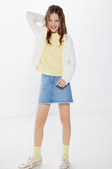 Springfield Kids Casaco de malha oitos menina branco