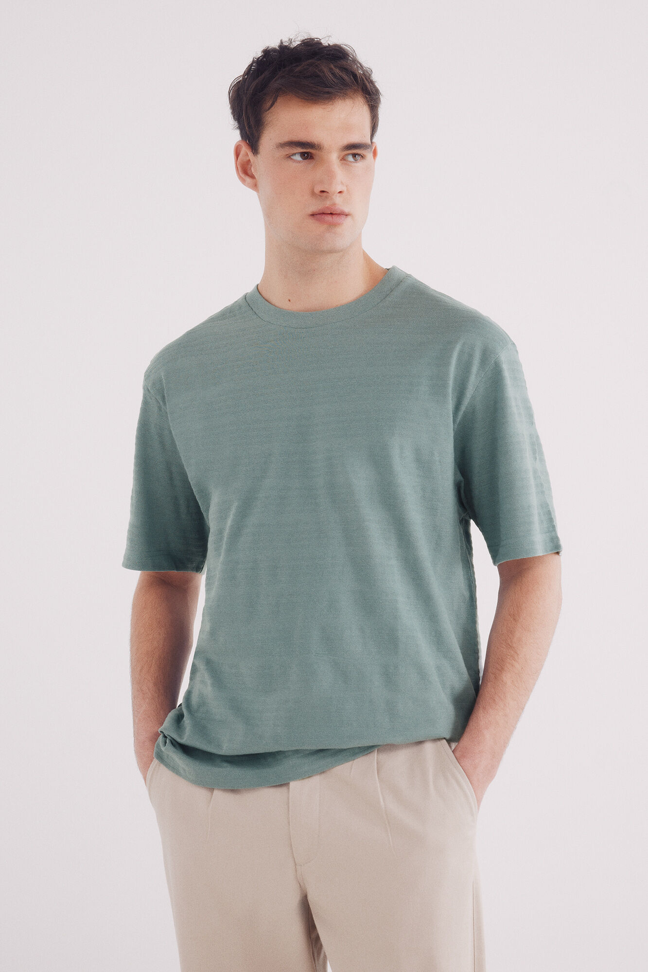 Springfield Camiseta raya piqu&eacute;