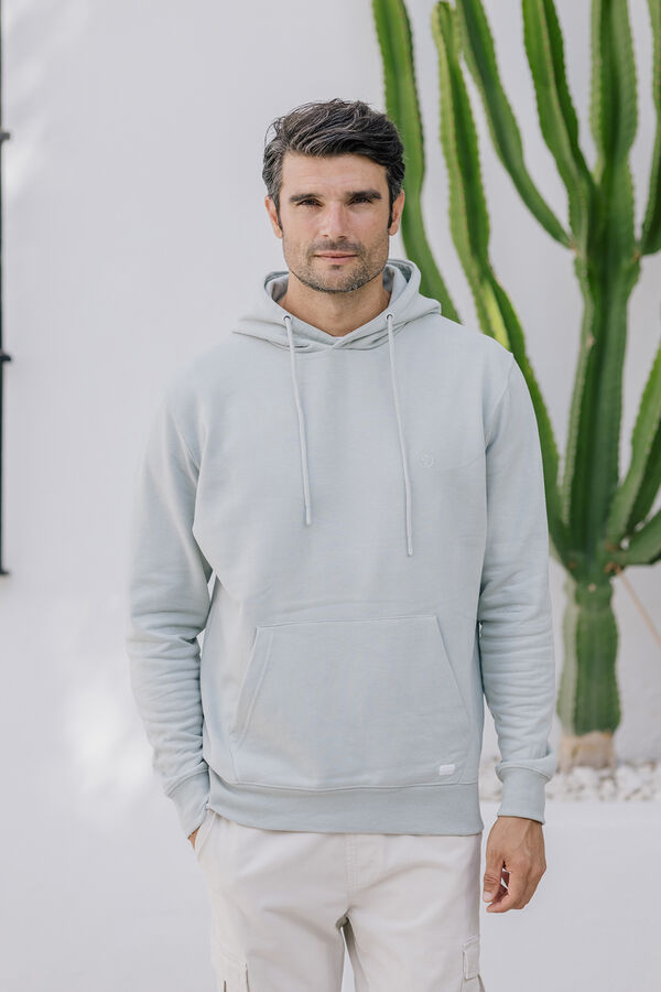 Celopman Sudadera Canguro Con Capucha verde