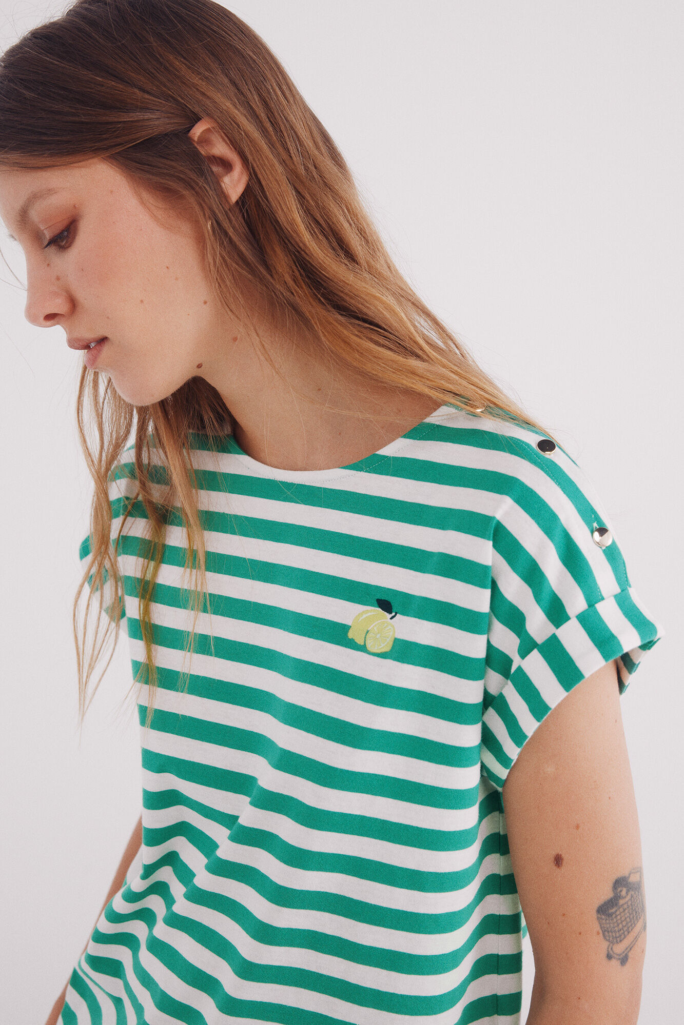 Springfield Camiseta "Daisy "rayas