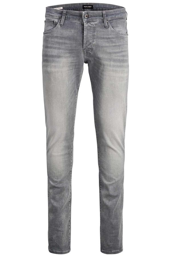 Jack & Jones Jeans slim fit gris