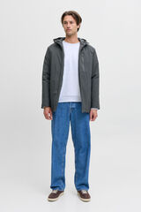 JJ REBEL Parka curta cinzento