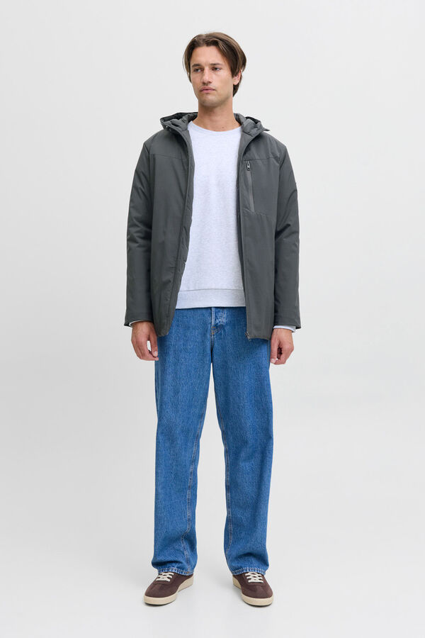 JJ REBEL Parka curta cinzento