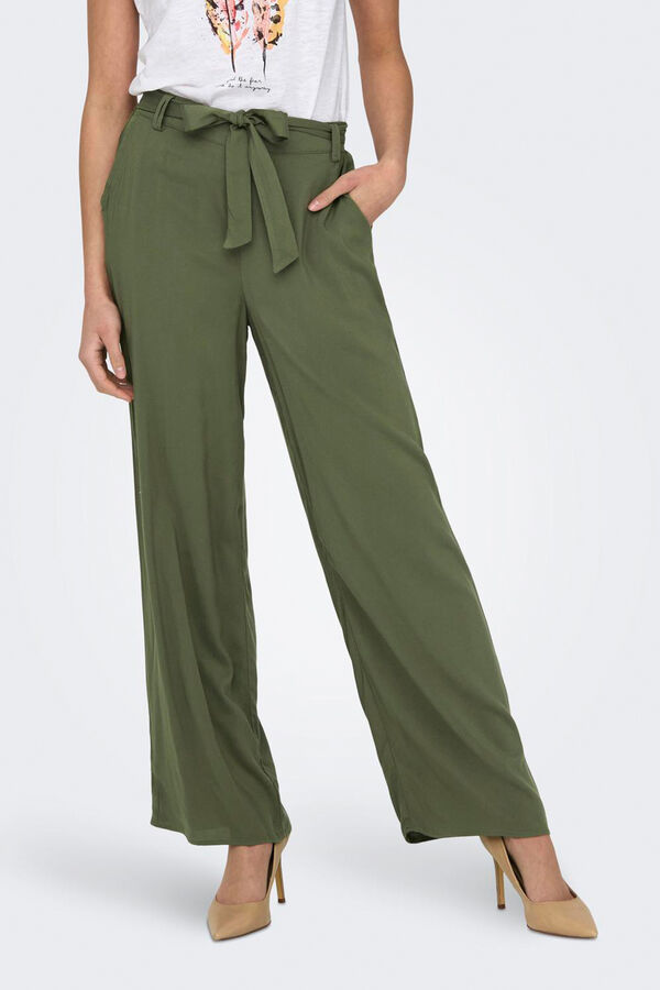 Only Cal&ccedil;as palazzo Caqui escuro