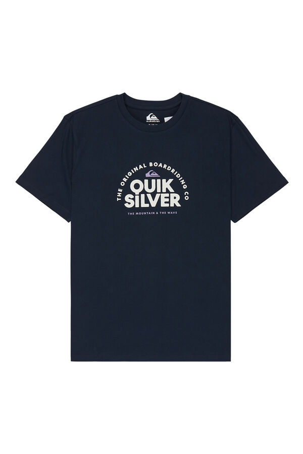 Quiksilver T-shirt manga curta azul