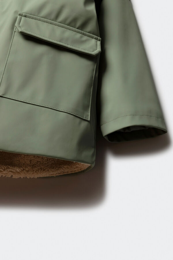 Springfield Kids Jaqueta emborrachada para menina verde