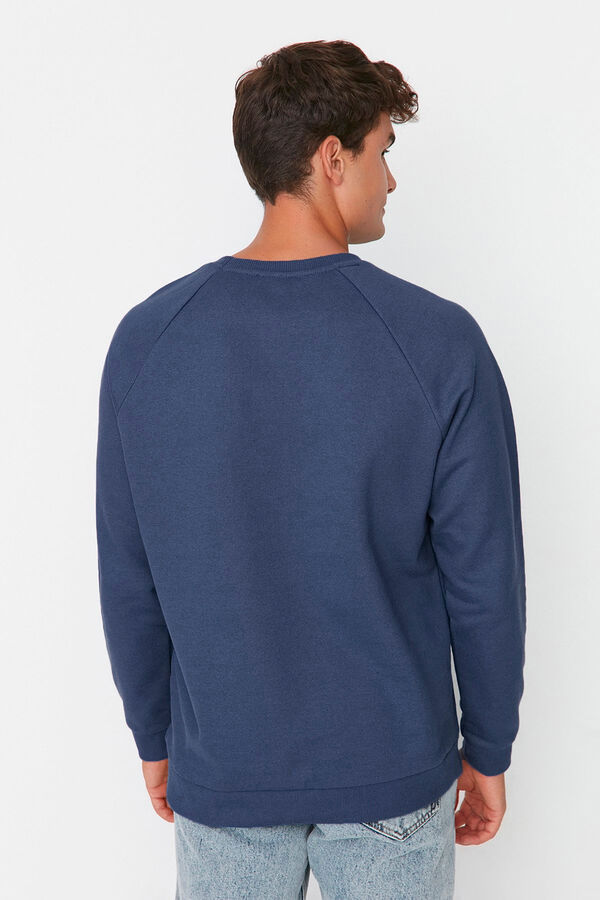 Trendyol Sweatshirt normal sem capuz  azul