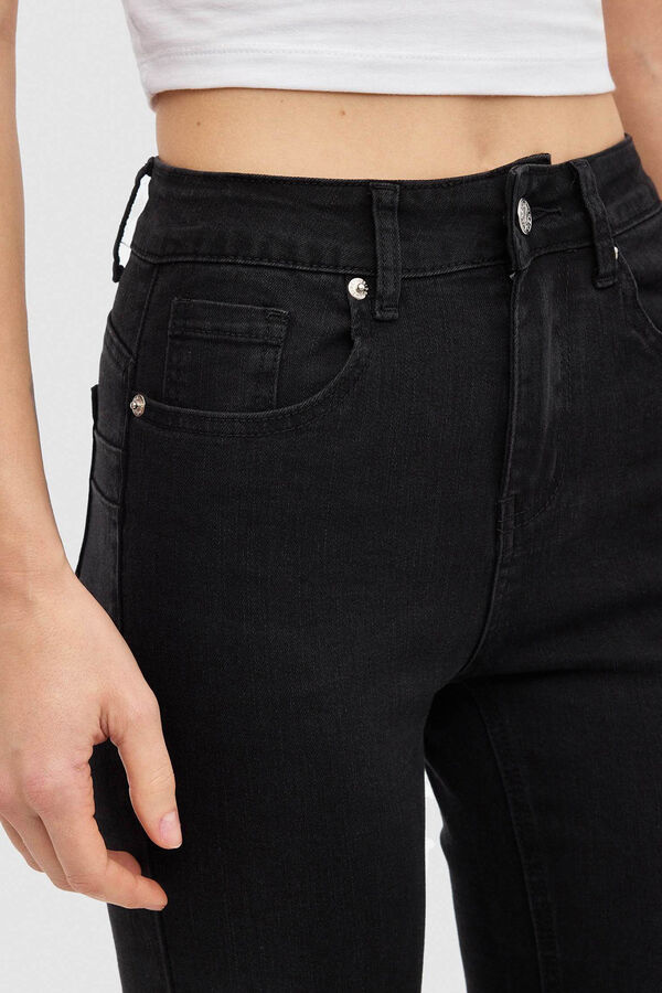 Inside Jeans Skinny Push Up negro