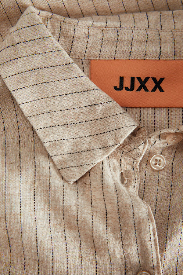 Jack & Jones Camisa de ver&atilde;o oversized cinzento