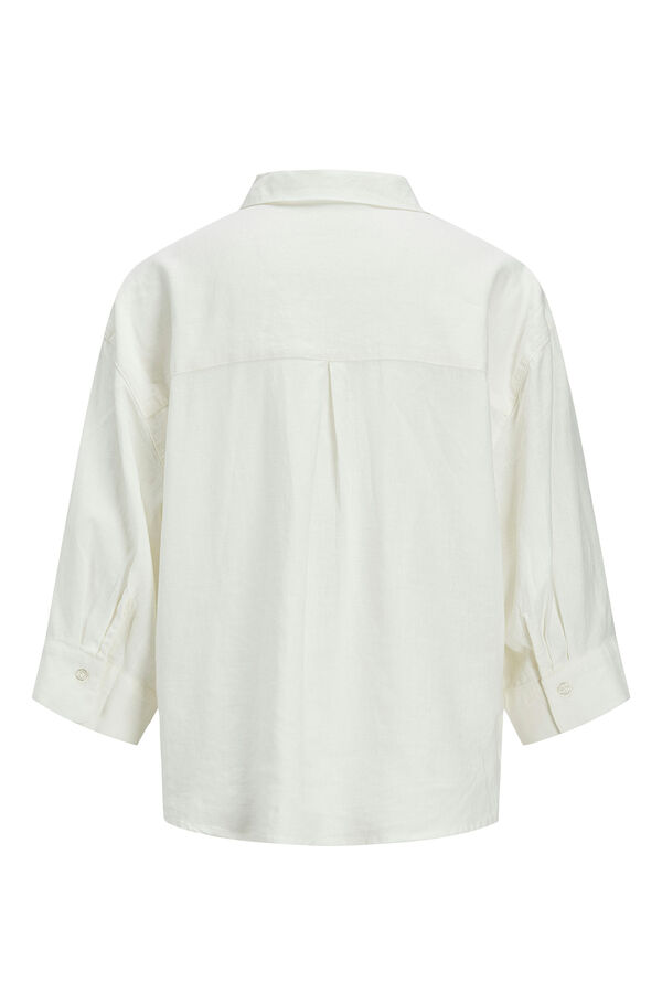 Jack & Jones Camisa oversize verano blanco