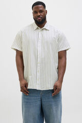 Jack & Jones PLUS Camisa PLUS com ajuste relaxado branco