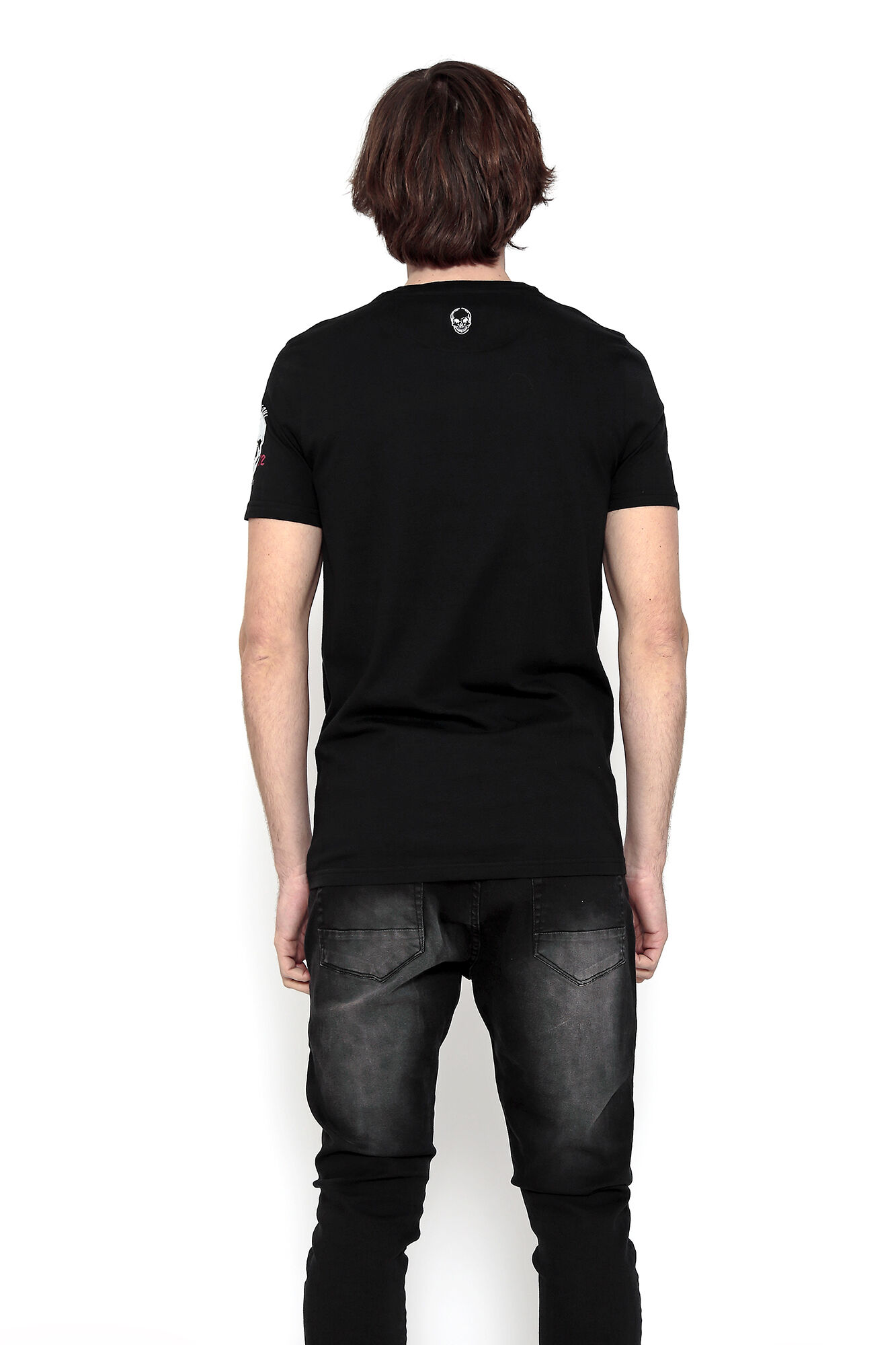 Brave Soul Camiseta calavera manga corta