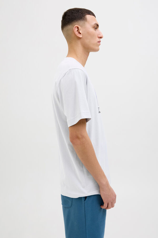 Jack & Jones Camiseta regular fit gris