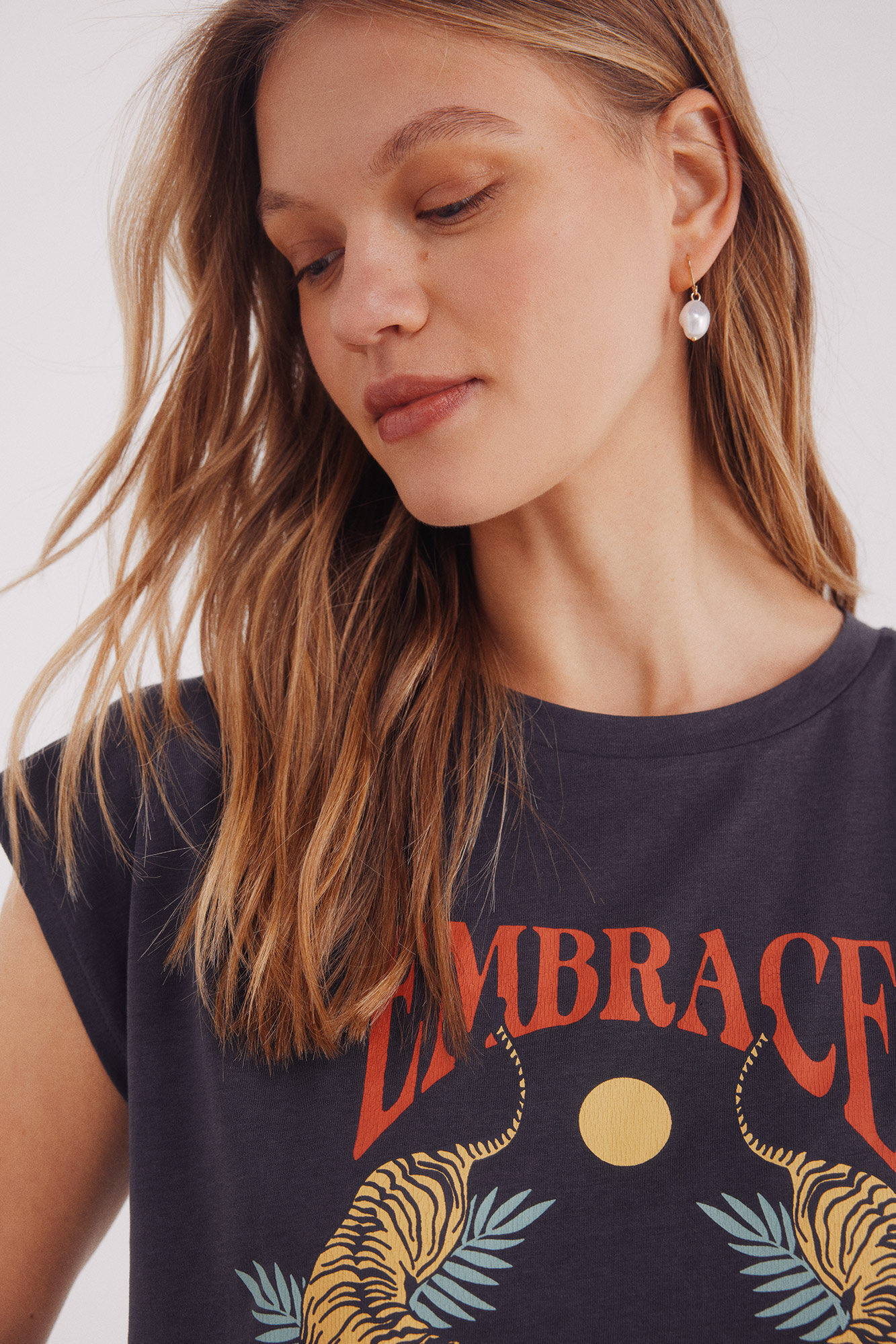 Springfield Camiseta gr&aacute;fica