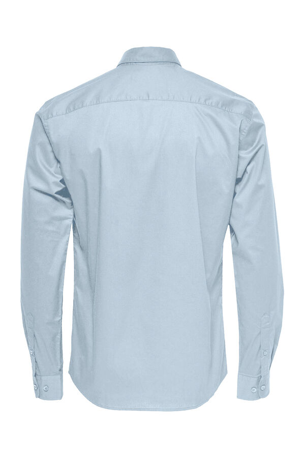 Only & Sons Camisa manga larga azul