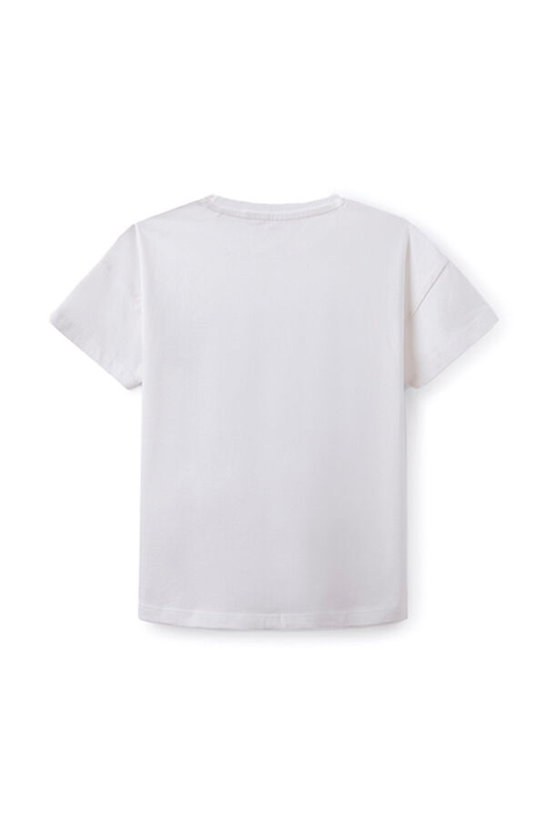 Springfield Kids Camiseta Barbie ni&ntilde;a kaki