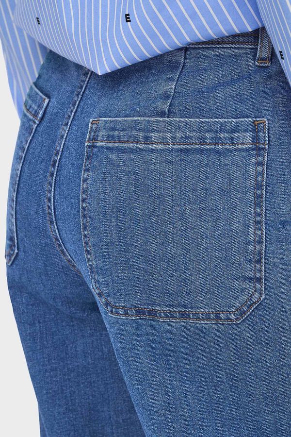 JDY Jeans longos azul