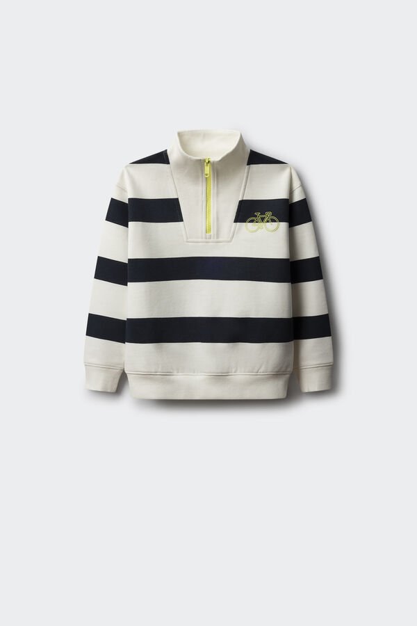 Springfield Kids Sudadera rayas ni&ntilde;o azul