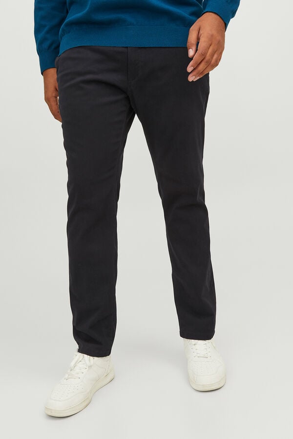 Jack & Jones PLUS Pantalón slim fit PLUS negro