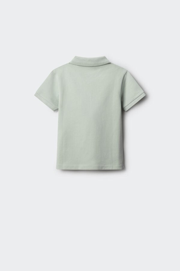 Springfield Kids Polo b&aacute;sico menino verde