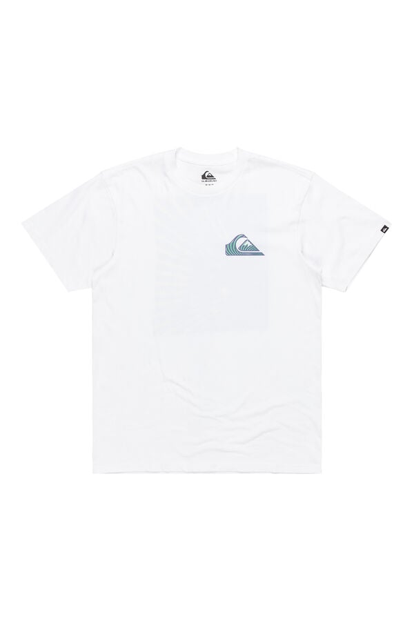 Quiksilver  Camiseta masculina de manga curta branco