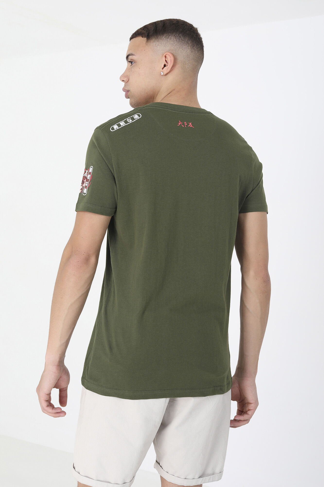 Brave Soul T-shirt estampada de manga curta