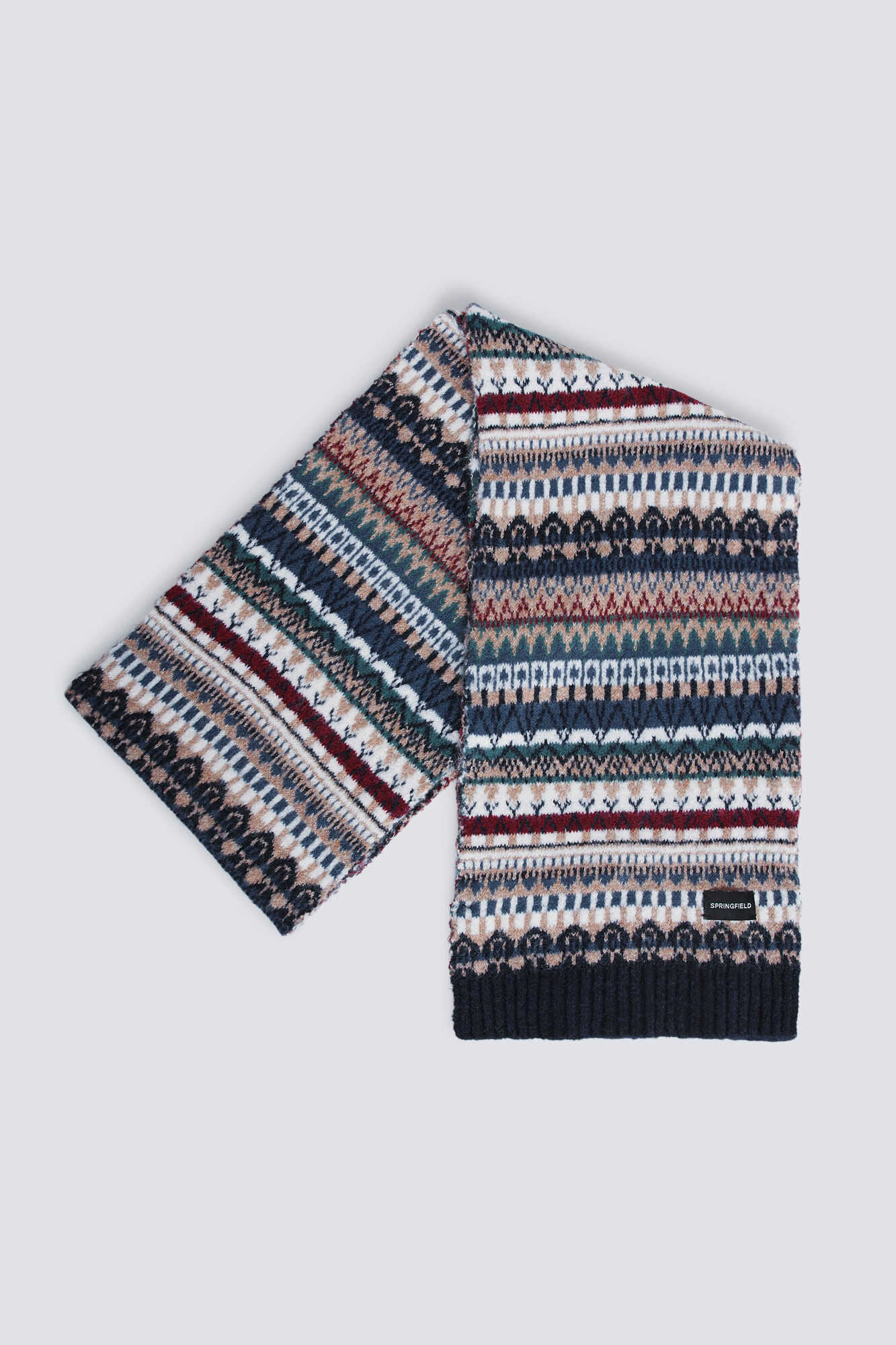 Springfield Bufanda jacquard multicolor