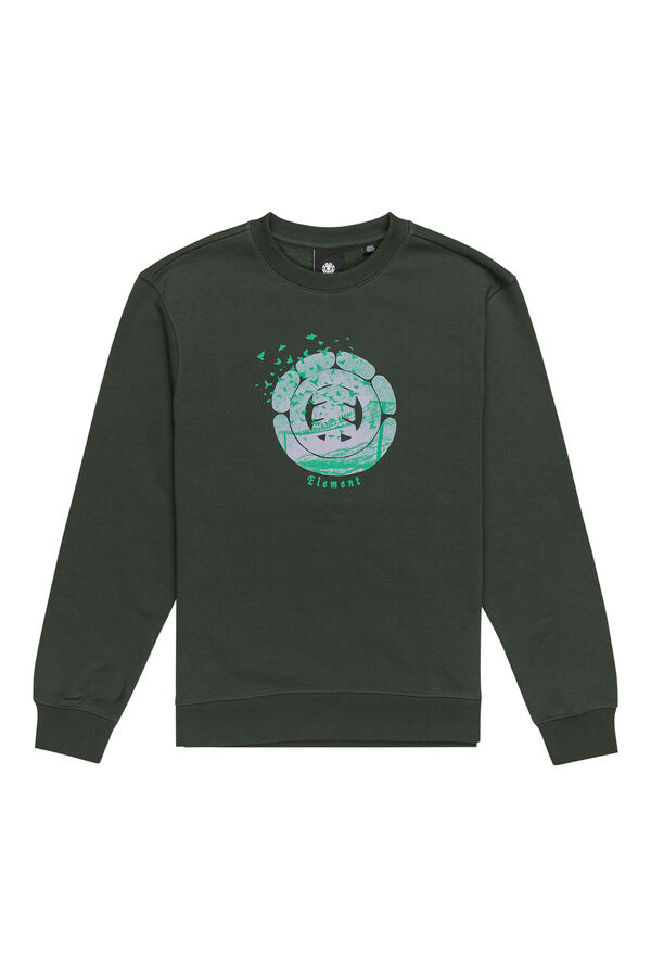 Element Flock - Sweatshirt para homem verde