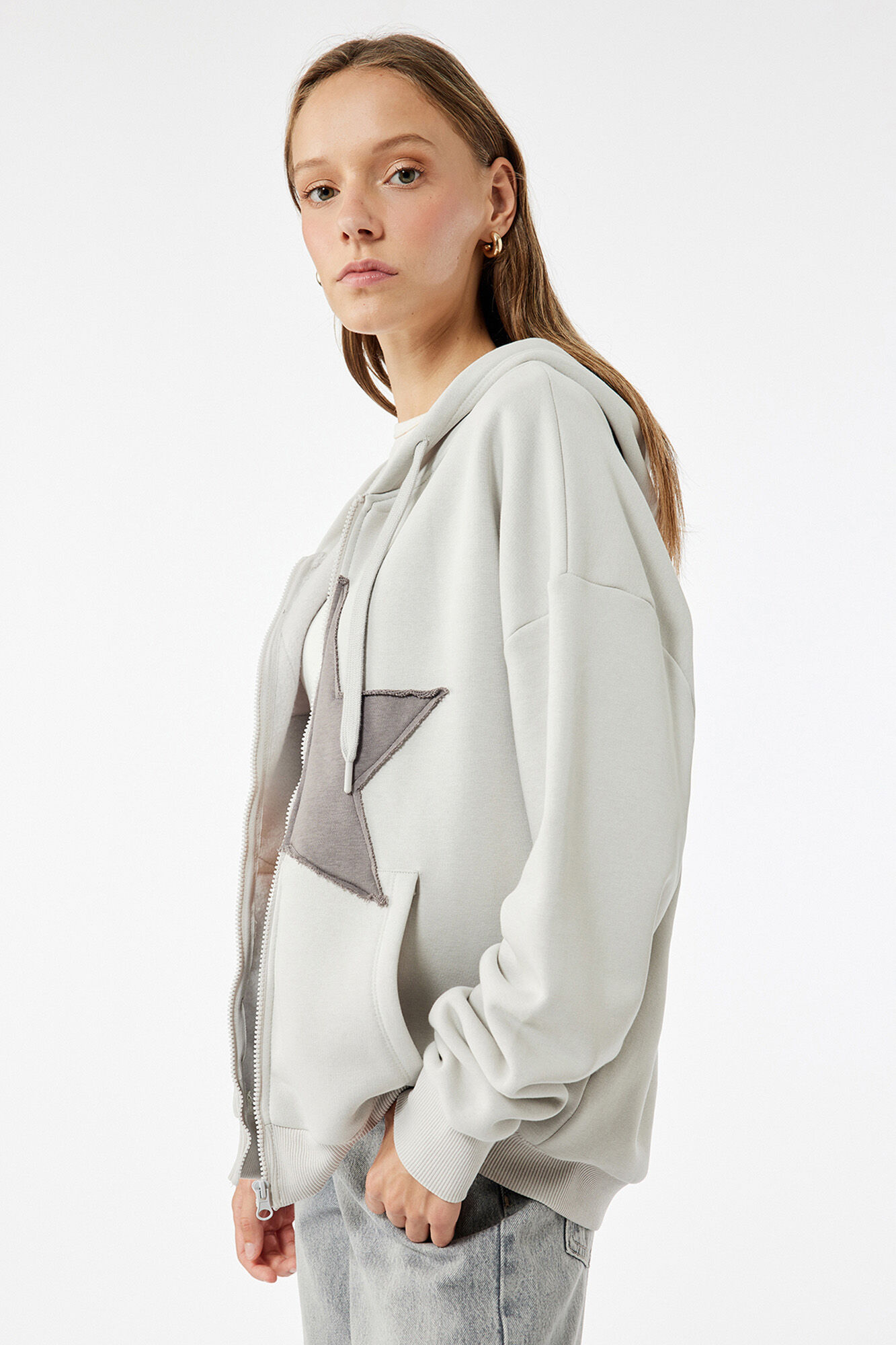 Koton Sudadera con cremallera