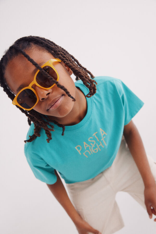 Springfield Kids Camiseta pasta ni&ntilde;o estampado