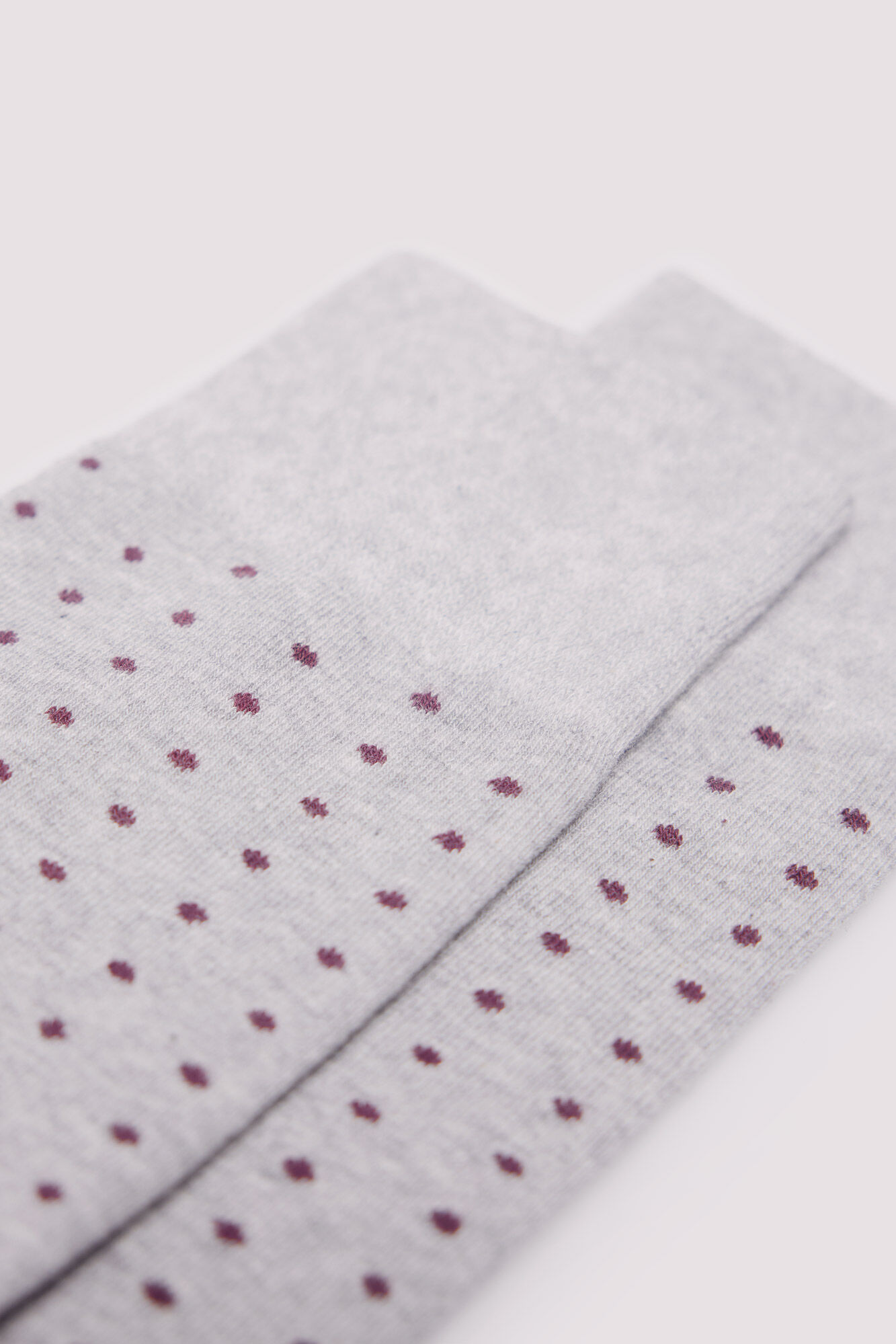 Springfield Calcet&iacute;n jacquard lunares
