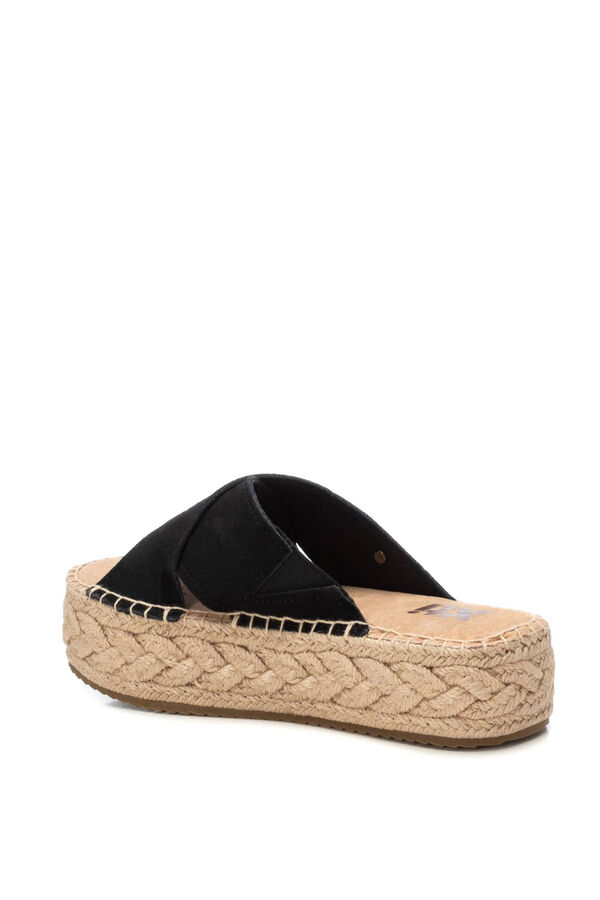 XTI Sandalia Con Plataforma De Mujer negro