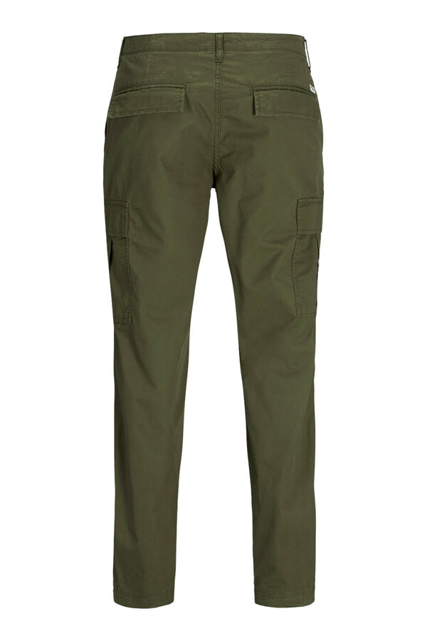Jack & Jones Calças cargo verde
