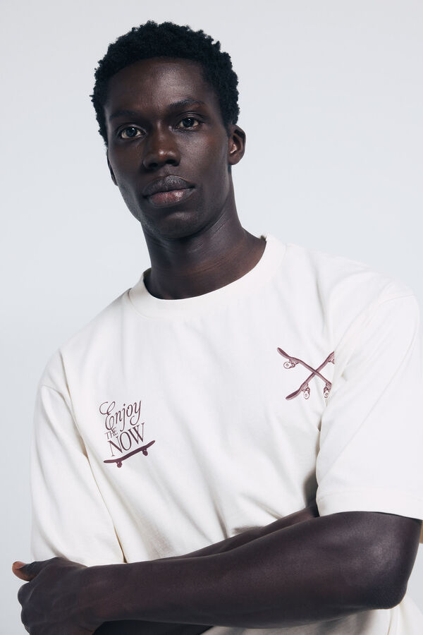 Springfield Camiseta enjoy blanco