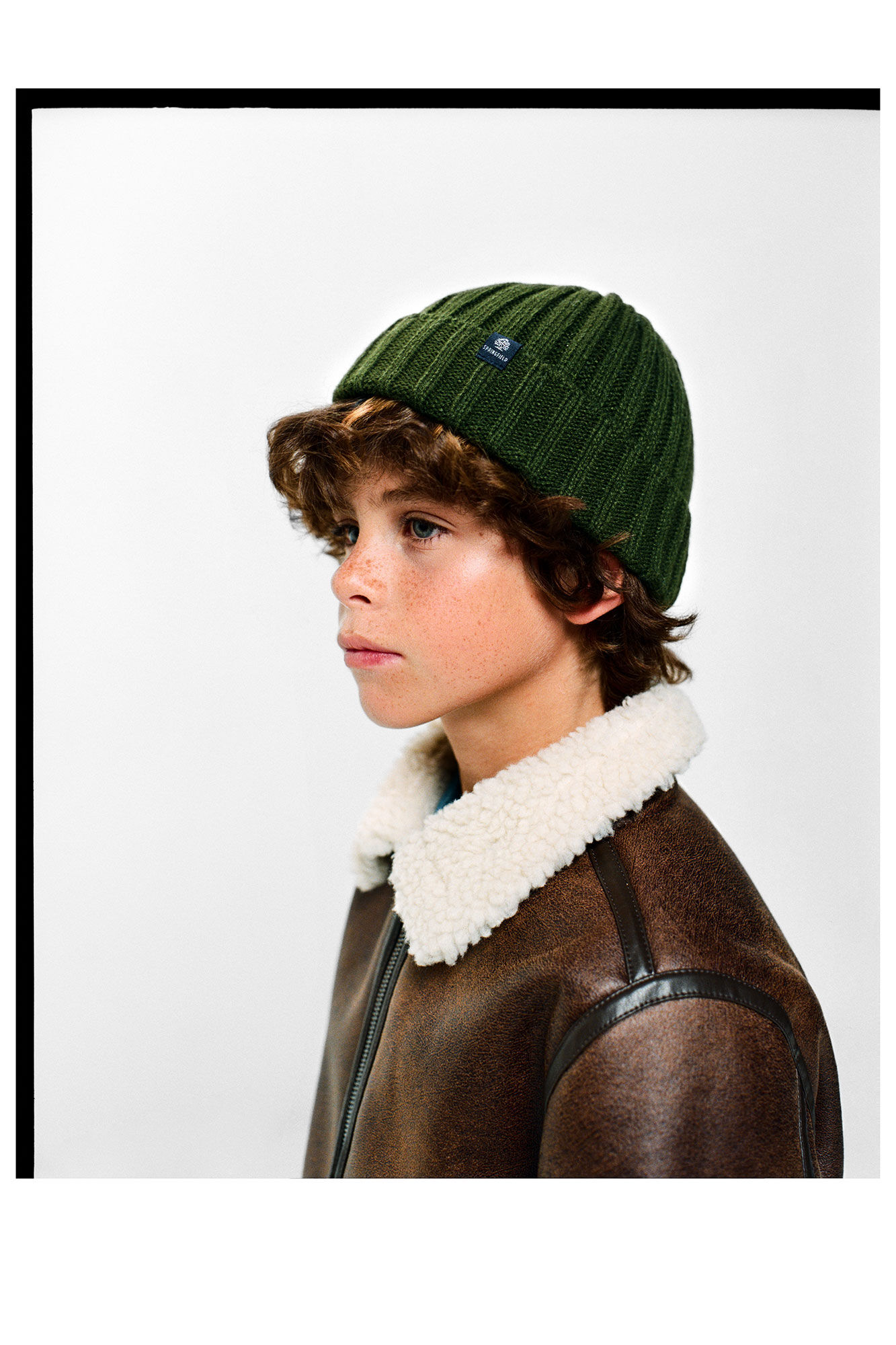 Springfield Kids Beanie b&aacute;sico logo menino