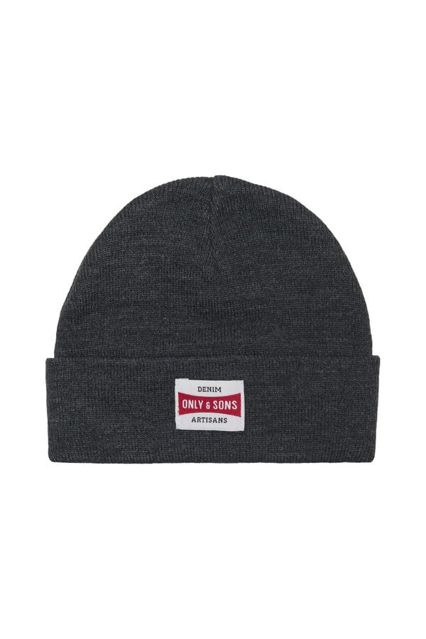 Only & Sons malha de bon&eacute; cinzento