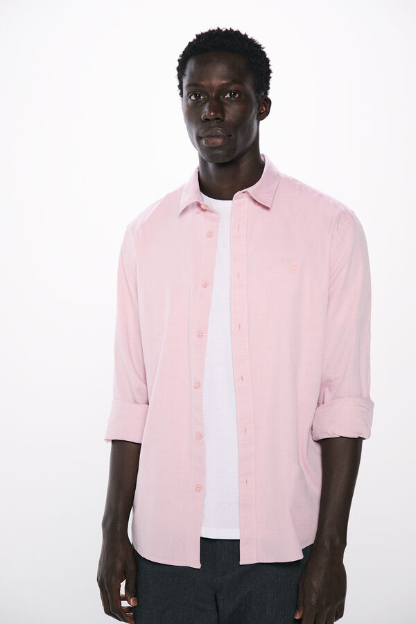 Springfield Camisa estructura naranja