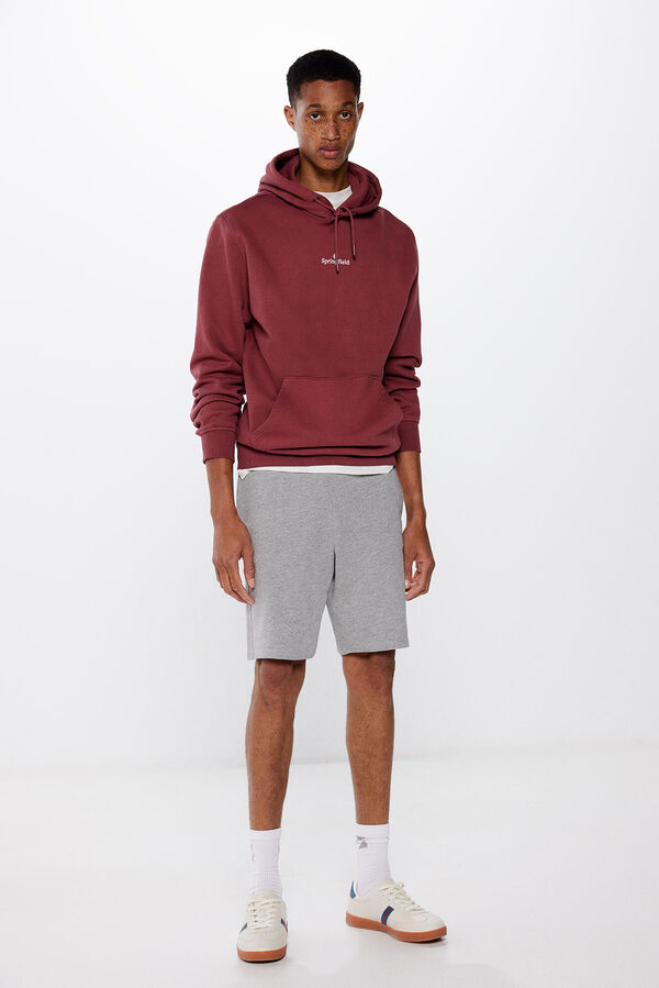 Springfield Bermuda jogger b&aacute;sica gris